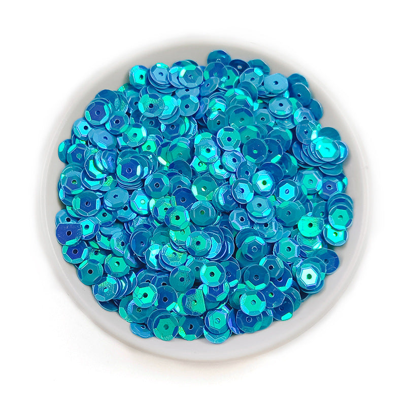 Sequins ronds en PVC de 6 mm pour couture et loisirs créatifs
