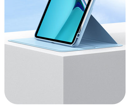 Coque de protection avec support rotatif pour tablettes Huawei MatePad et Honor