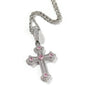 Collier rétro avec pendentif croix