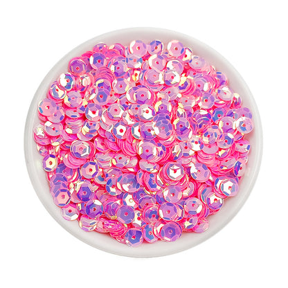 Sequins ronds en PVC de 6 mm pour couture et loisirs créatifs