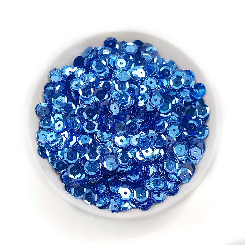 Sequins ronds en PVC de 6 mm pour couture et loisirs créatifs