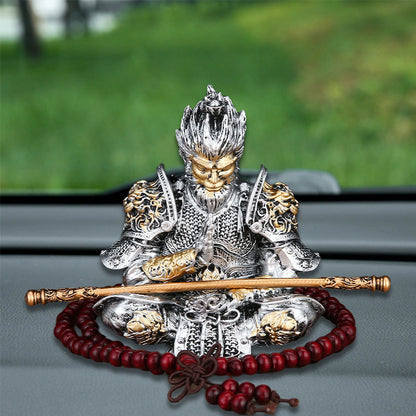 Décoration de voiture représentant le Roi Singe