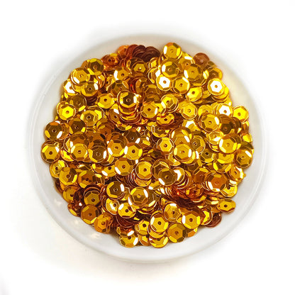 Sequins ronds en PVC de 6 mm pour couture et loisirs créatifs