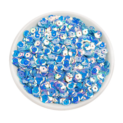 Sequins ronds en PVC de 6 mm pour couture et loisirs créatifs