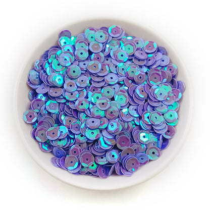 Sequins ronds en PVC de 6 mm pour couture et loisirs créatifs