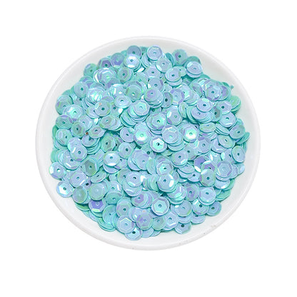 Sequins ronds en PVC de 6 mm pour couture et loisirs créatifs