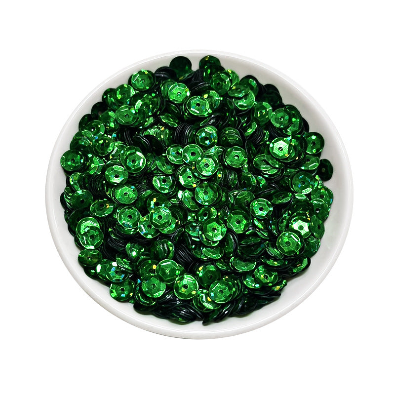 Sequins ronds en PVC de 6 mm pour couture et loisirs créatifs