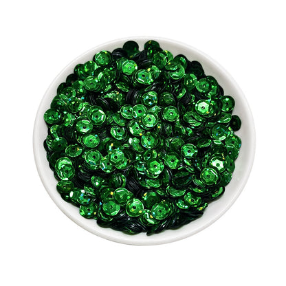 Sequins ronds en PVC de 6 mm pour couture et loisirs créatifs