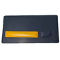 Grand tapis de souris en cuir avec repose-poignets pour clavier