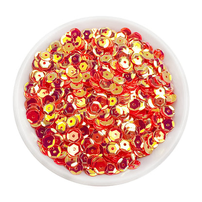 Sequins ronds en PVC de 6 mm pour couture et loisirs créatifs