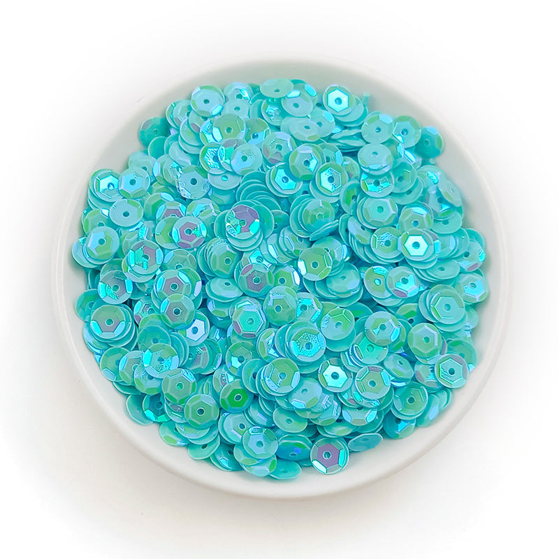 Sequins ronds en PVC de 6 mm pour couture et loisirs créatifs