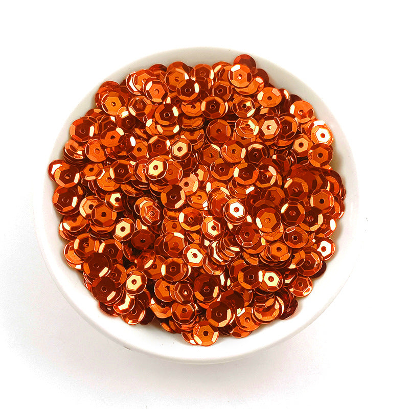 Sequins ronds en PVC de 6 mm pour couture et loisirs créatifs