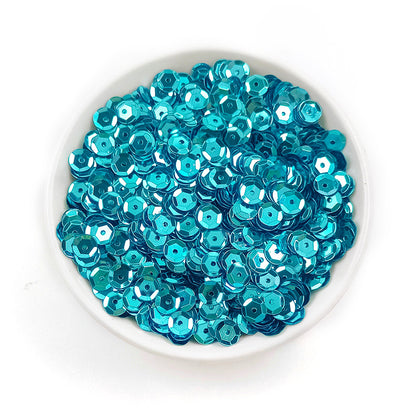 Sequins ronds en PVC de 6 mm pour couture et loisirs créatifs