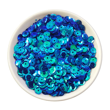 Sequins ronds en PVC de 6 mm pour couture et loisirs créatifs