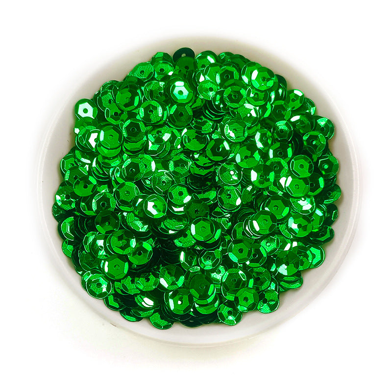Sequins ronds en PVC de 6 mm pour couture et loisirs créatifs