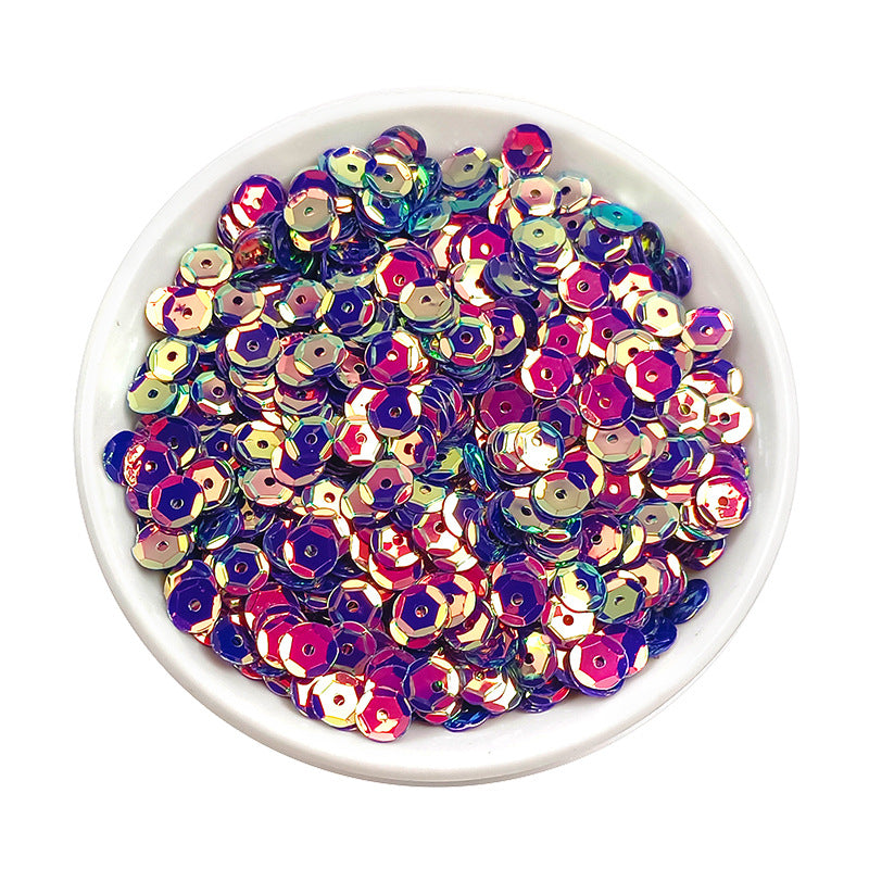 Sequins ronds en PVC de 6 mm pour couture et loisirs créatifs