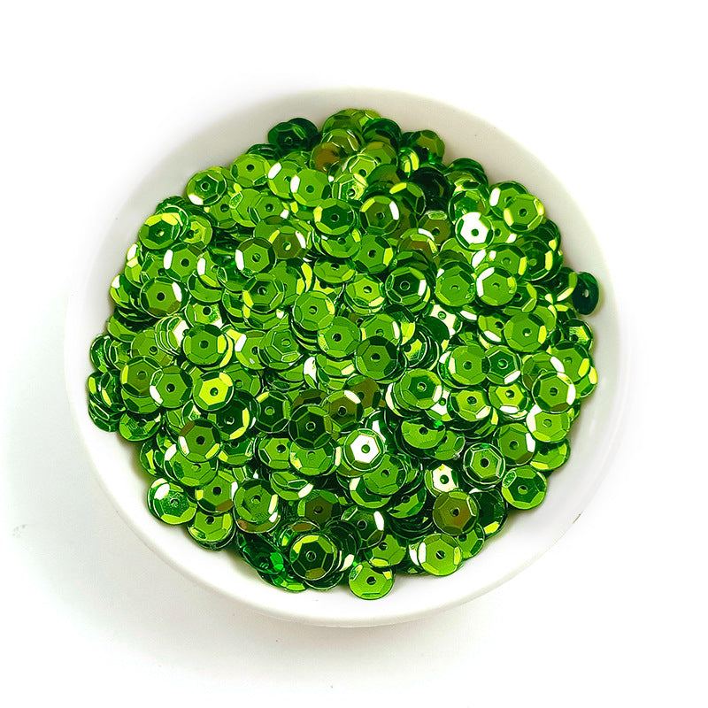 Sequins ronds en PVC de 6 mm pour couture et loisirs créatifs