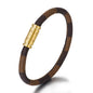 Bracelet mixte en corde avec fermoir magnétique