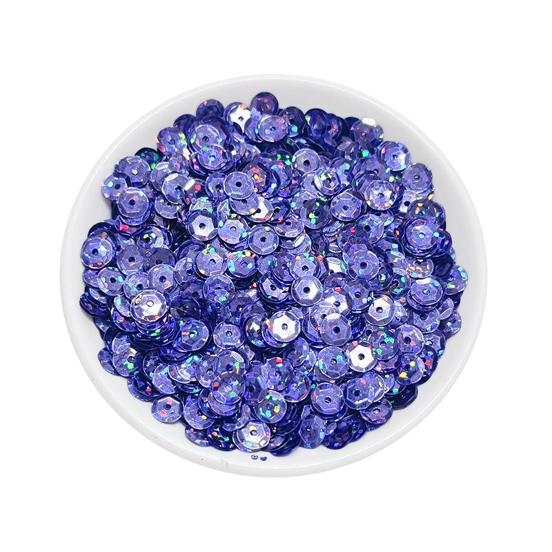 Sequins ronds en PVC de 6 mm pour couture et loisirs créatifs