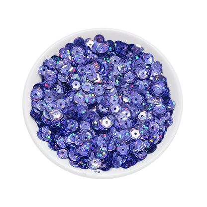 Sequins ronds en PVC de 6 mm pour couture et loisirs créatifs