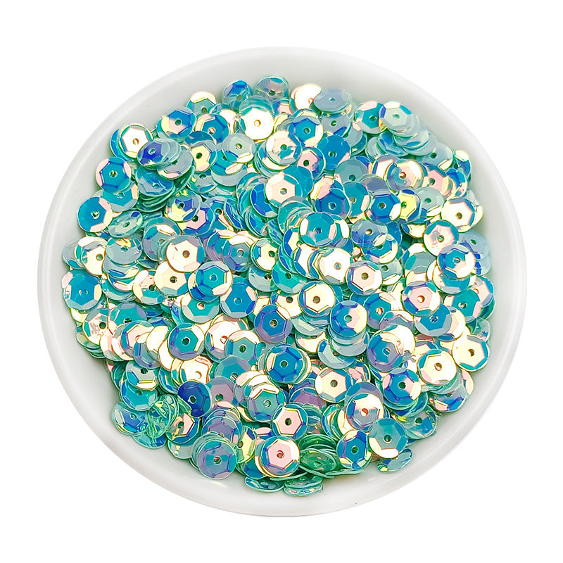 Sequins ronds en PVC de 6 mm pour couture et loisirs créatifs