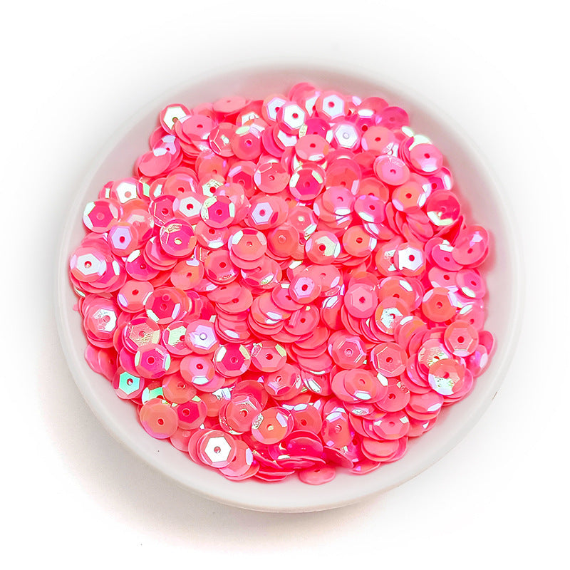 Sequins ronds en PVC de 6 mm pour couture et loisirs créatifs