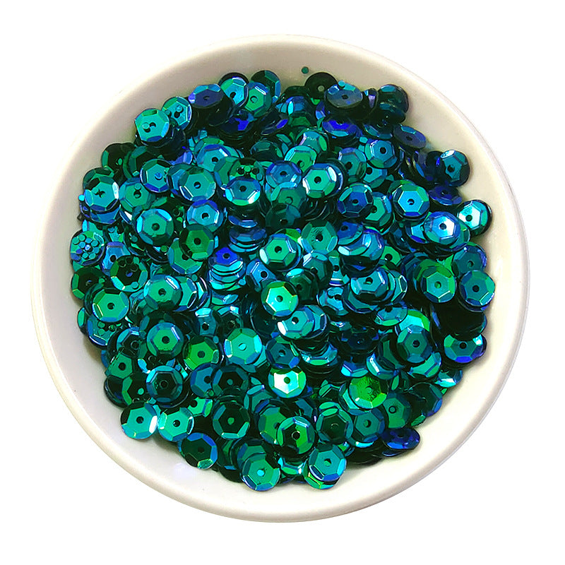 Sequins ronds en PVC de 6 mm pour couture et loisirs créatifs