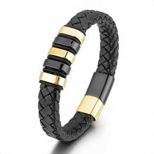 Bracelet mixte en corde avec fermoir magnétique