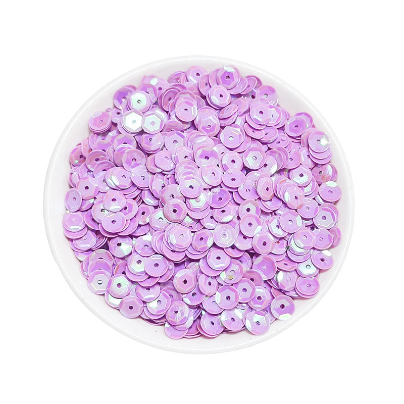 Sequins ronds en PVC de 6 mm pour couture et loisirs créatifs