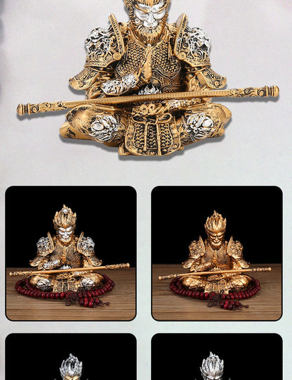 Décoration de voiture représentant le Roi Singe