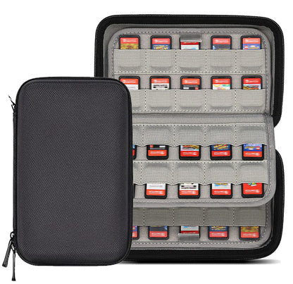 Boîtier de rangement pour cartes de jeux Nintendo Switch et cartes SD