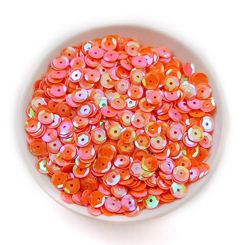 Sequins ronds en PVC de 6 mm pour couture et loisirs créatifs