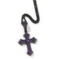 Collier rétro avec pendentif croix