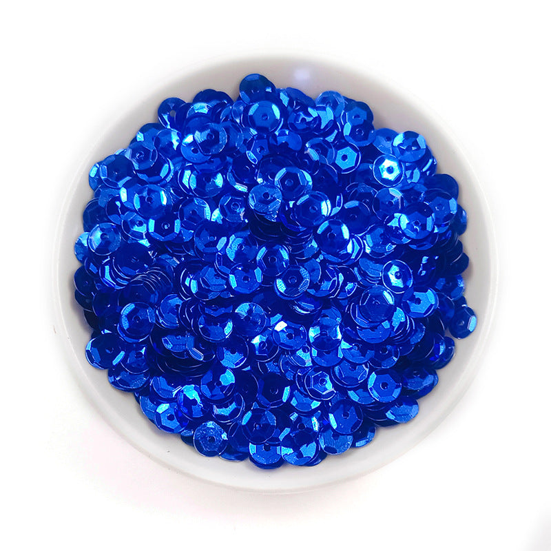 Sequins ronds en PVC de 6 mm pour couture et loisirs créatifs