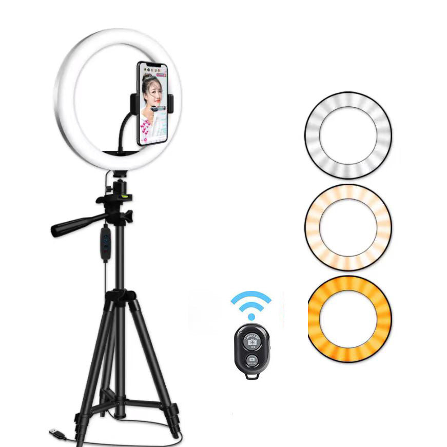 Kit d’éclairage circulaire LED pour photographie et diffusion en direct