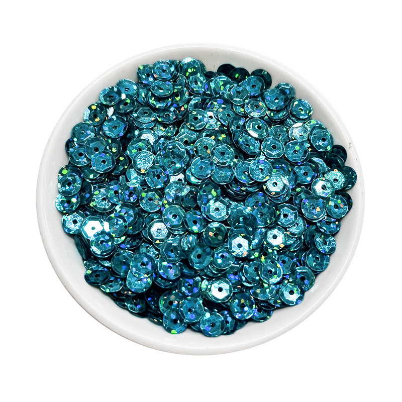 Sequins ronds en PVC de 6 mm pour couture et loisirs créatifs
