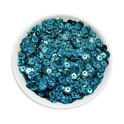 Sequins ronds en PVC de 6 mm pour couture et loisirs créatifs
