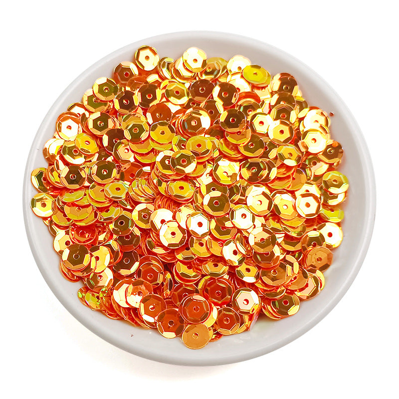 Sequins ronds en PVC de 6 mm pour couture et loisirs créatifs