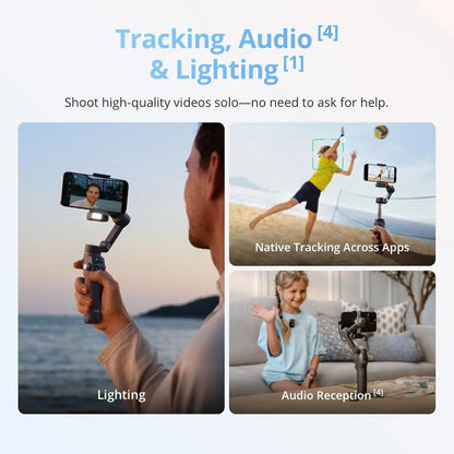 Stabilisateur DJI Osmo Mobile 8 avec suivi intelligent – pack avancé