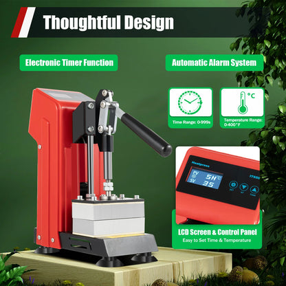 Presse hydraulique à chaud pour résine – 900 W