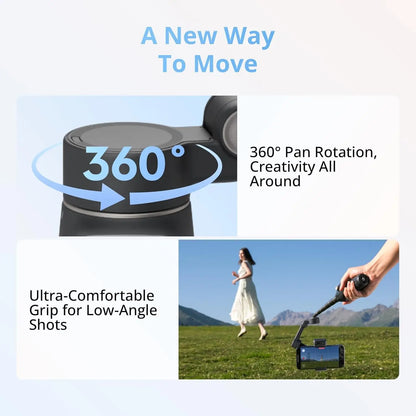 Stabilisateur DJI Osmo Mobile 8 avec suivi intelligent – pack avancé
