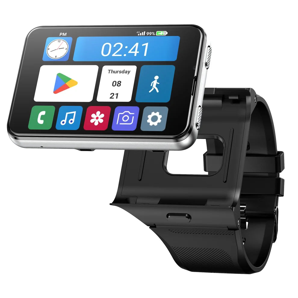 S999 4G LTE Smartwatch Android 11.0 OS 4GB RAM 64GB ROM 2.8 pouces