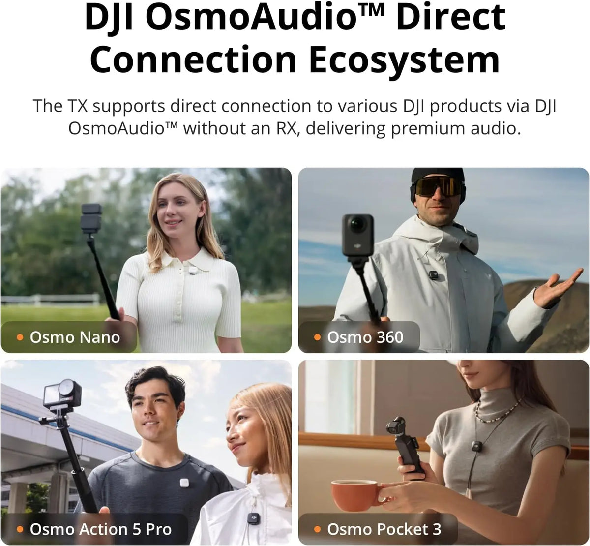 Émetteur DJI Mic 2 reconditionné