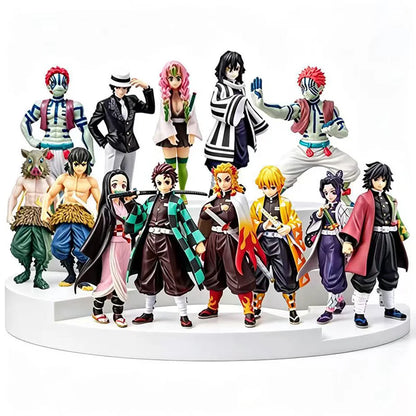 Figurines Demon Slayer en PVC – plusieurs personnages