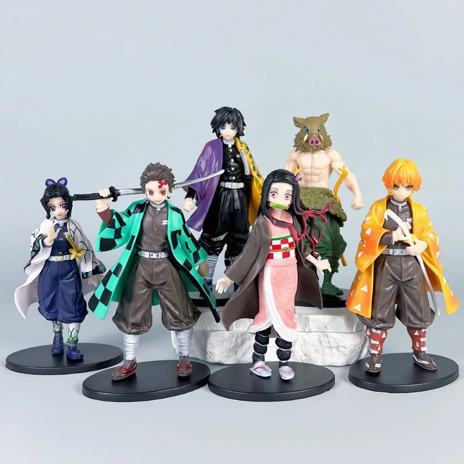 Figurines Demon Slayer en PVC – plusieurs personnages