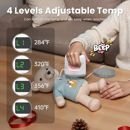 Presse à chaud portable à température réglable