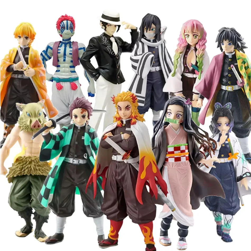 Figurines Demon Slayer en PVC – plusieurs personnages