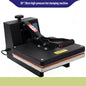 Presse à chaud 38 × 38 cm – 1 800 W, 110/220 V