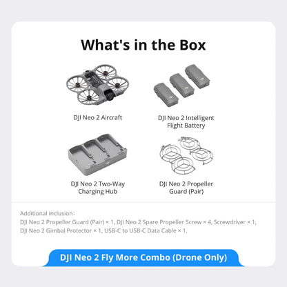Drone DJI Neo 2 – pack Motion Fly More