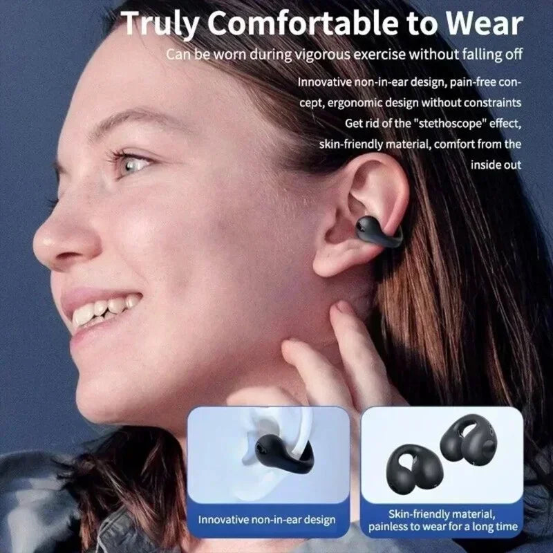 Nouveau Original T75 Conduction osseuse sans fil Bluetooth 5.3 casque sport écouteurs HiFi qualité sonore étanche TWS casque
